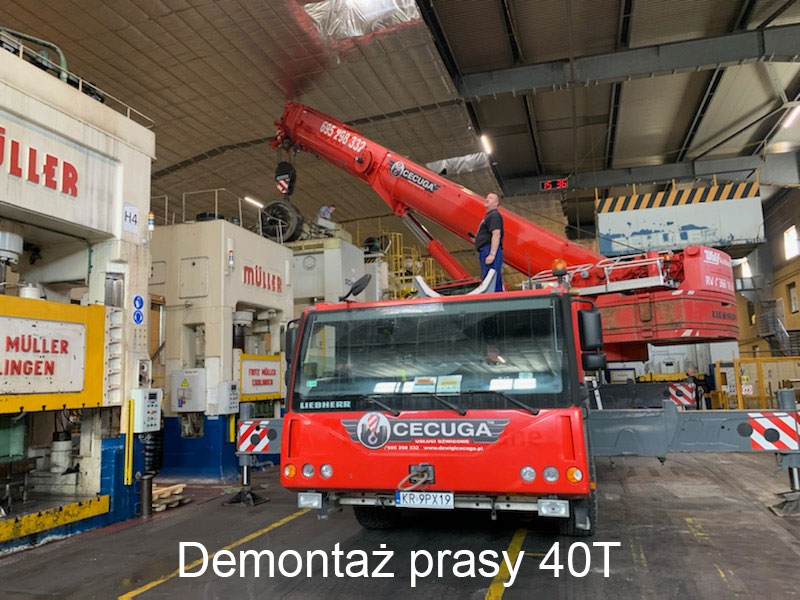 Dźwigi Cecuga — realizacja 17