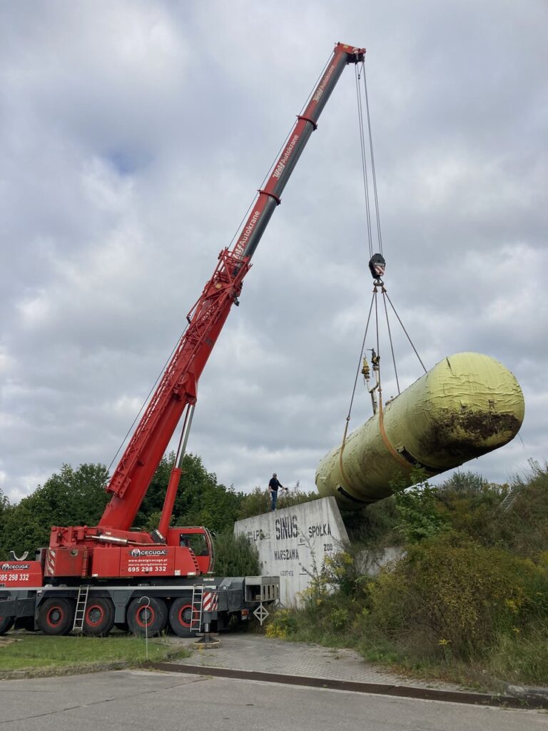 Dźwigi Cecuga — realizacja 69