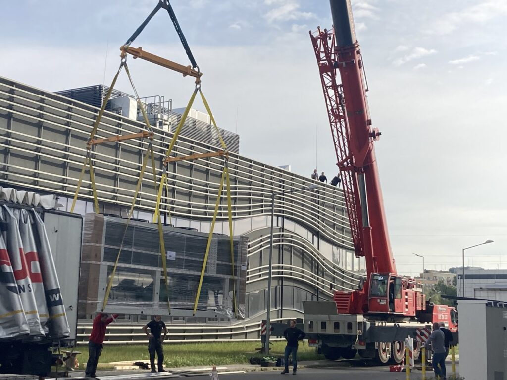 Dźwigi Cecuga — realizacja 35
